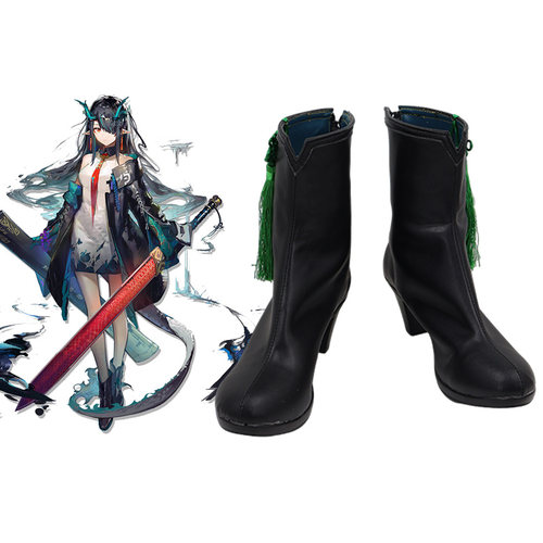 明日方舟夕cosplay鞋定制专拍