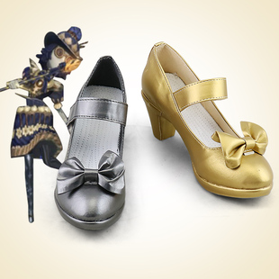 第五人格 盲女 暗金蛋糕 cosplay鞋 cos鞋来图定做