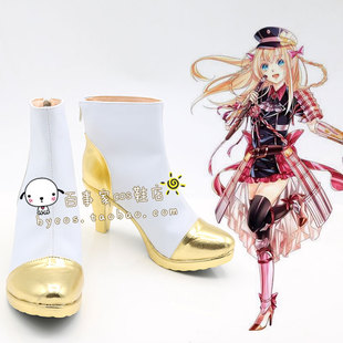 刀剑乱舞   乱藤四郎极化 cosplay鞋 cos鞋来图定做