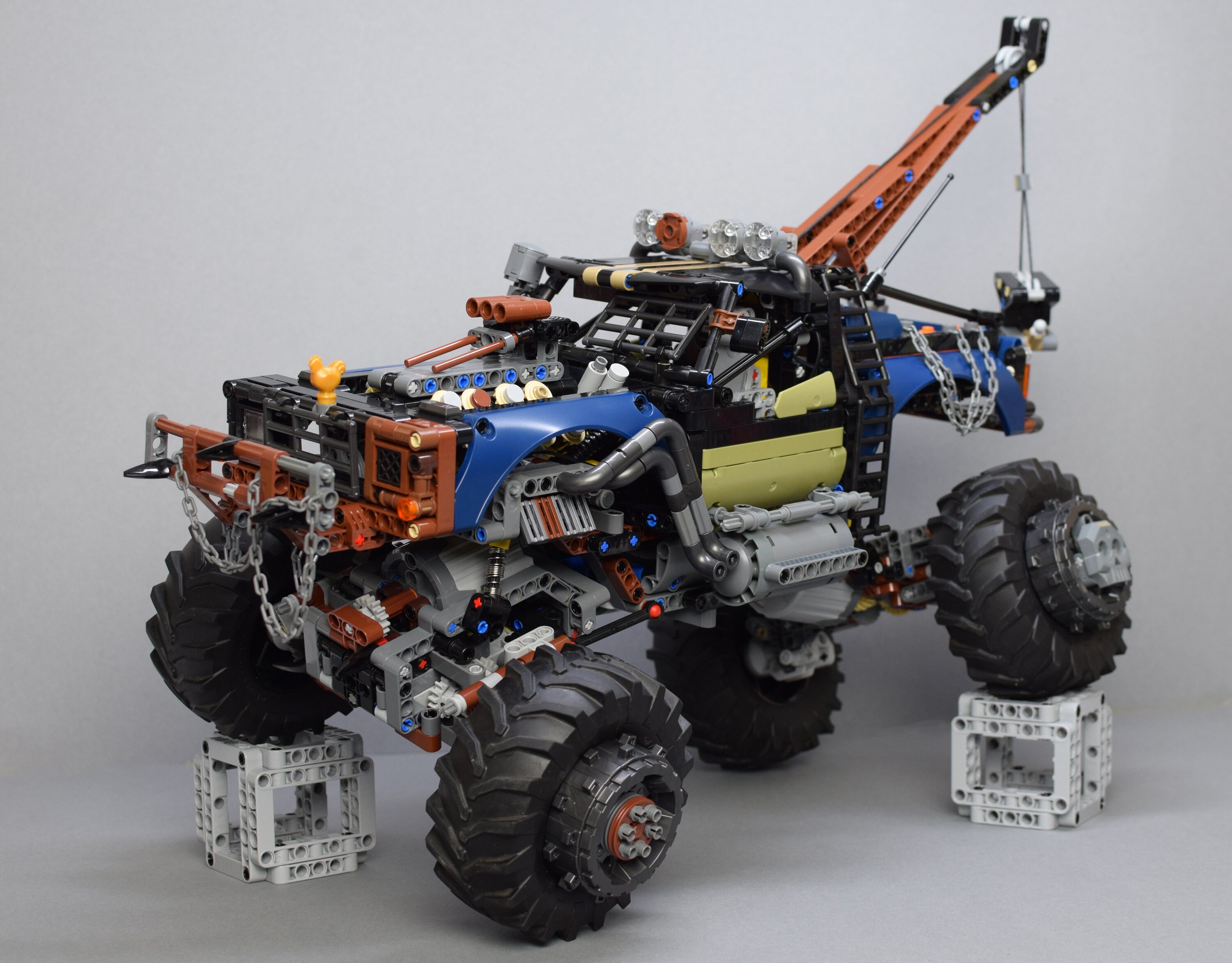 乐高科技 MOC零件包 Rebel Tow Truck 越野 废土 麦克斯 遥控模型