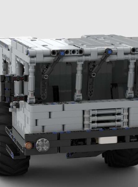 乐高科技 MOC零件包 MZKT 7930 俄罗斯 运输卡车 遥控模型 可改色