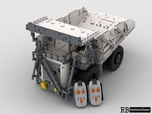 乐高科技 MOC零件包 Mining Truck T284 for 42100 遥控矿车 卡车