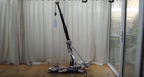 乐高LTM11200科技起重机遥控模型