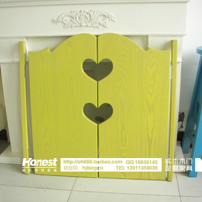 地中海美式田园牛仔门腰门半门农场门酒吧门栅栏门自由门