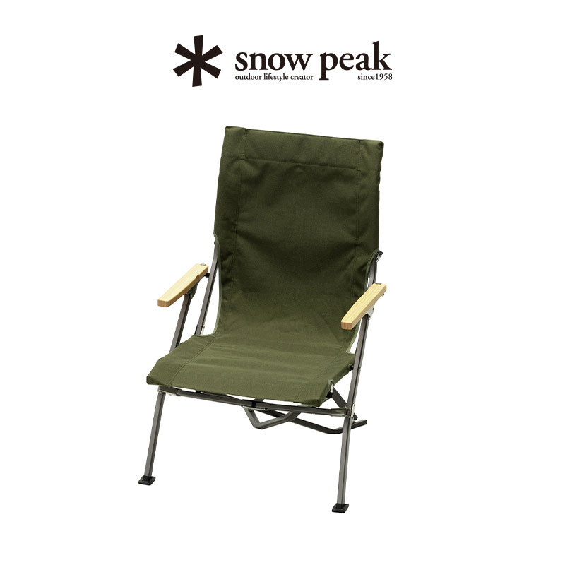 snowpeak雪峰祭中国限定露营户外高背折叠椅海狗椅LV-091-SPC