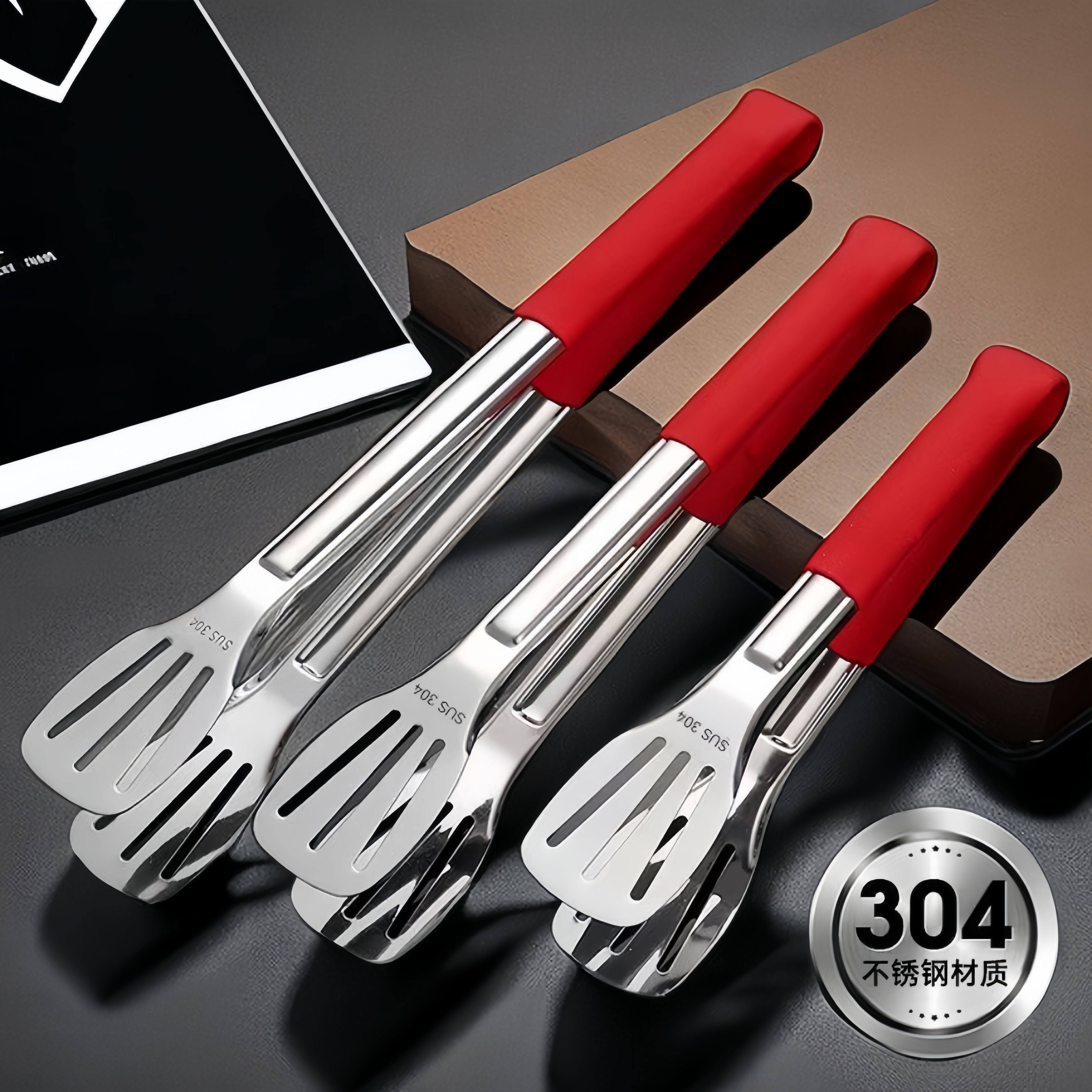 304不锈钢油炸烧烤牛排夹厨房食品夹商用烤肉夹面包多功能麻辣烫,厨房/烹饪用具,烧烤夹/叉/铲/针,淘宝优惠券,粉丝福利购,淘宝优惠卷