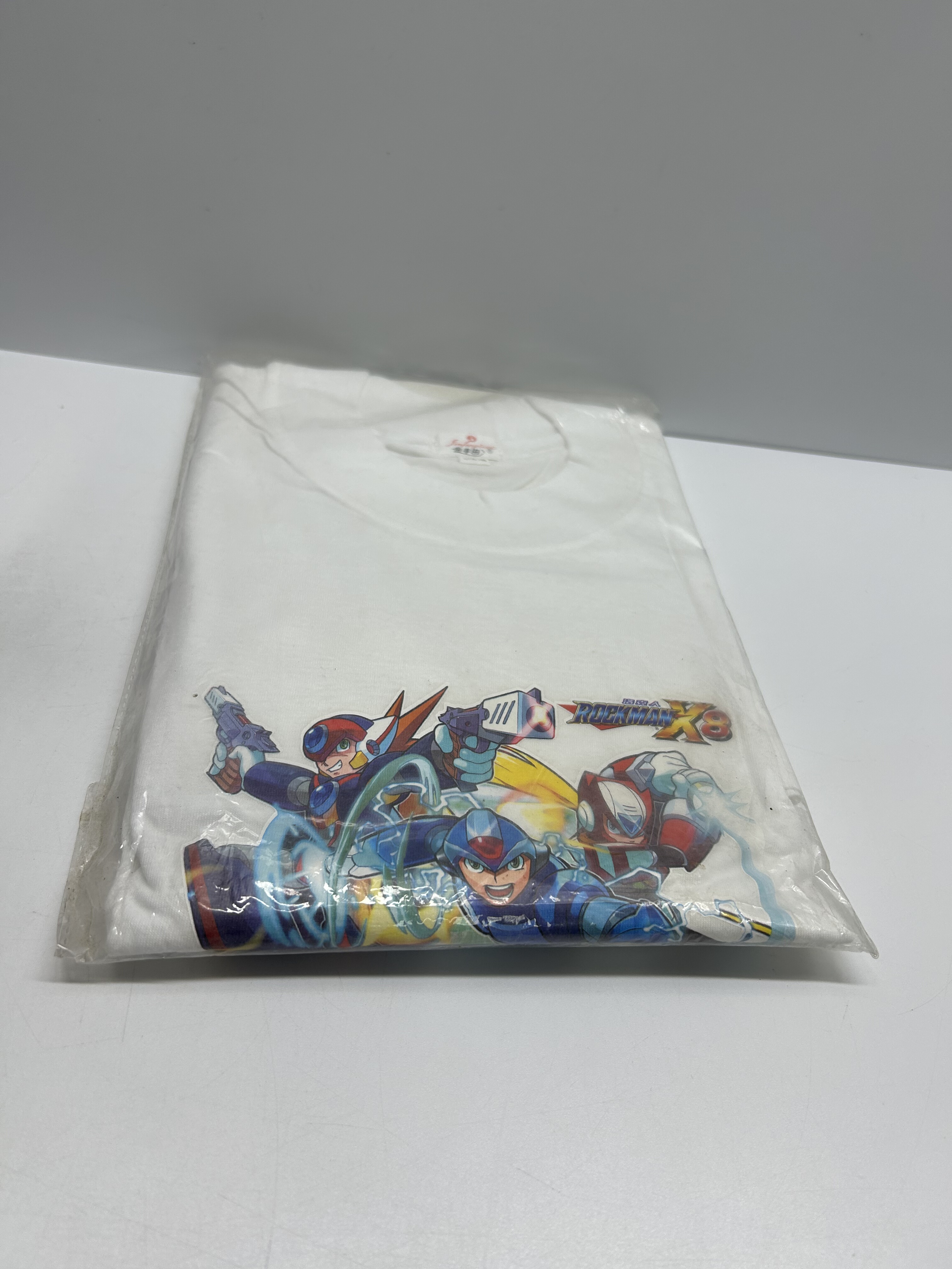 全新正品 洛克人X8 官网特典限量主题T恤 游戏周边 现货仅此一件