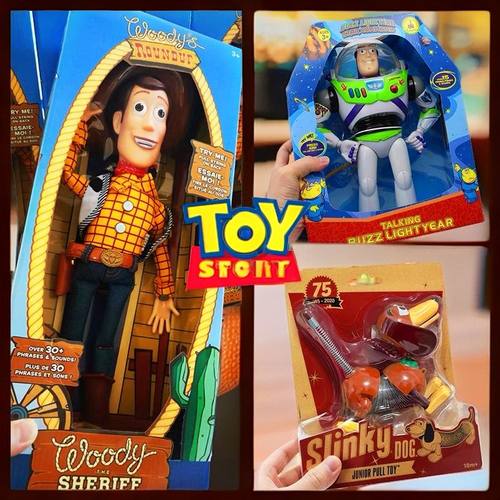 玩具总动员3胡迪和巴斯光年手办