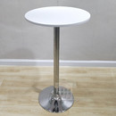 酒吧桌酒会宴会拆装 高脚圆桌婚庆4S店吧台桌固定高不锈钢脚展示桌