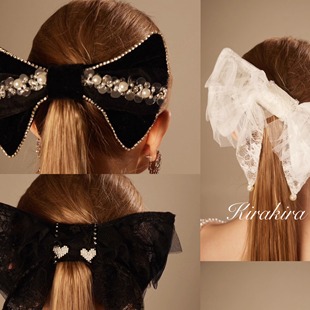 KirakiraM 多色 蝴蝶结发饰