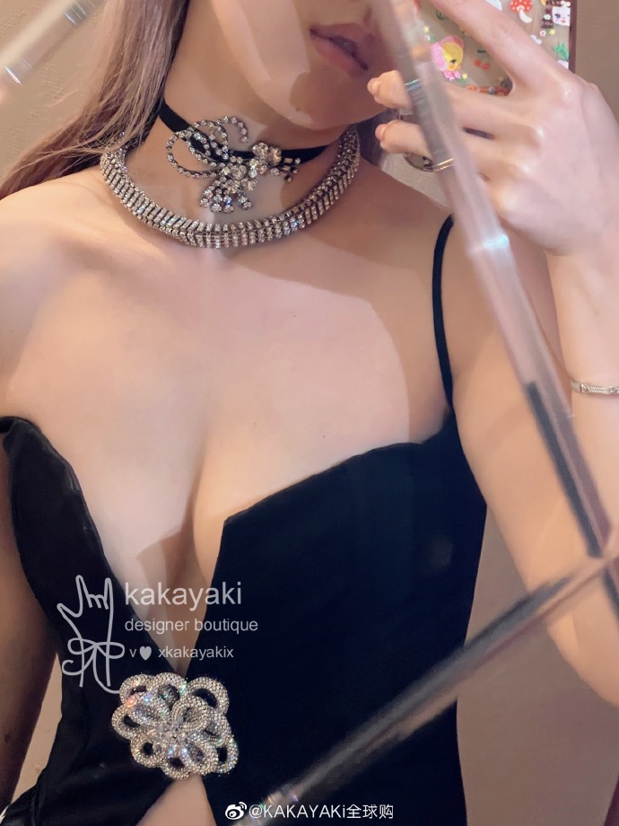 正品代购黑色吊带背心设计师品牌格鲁吉亚