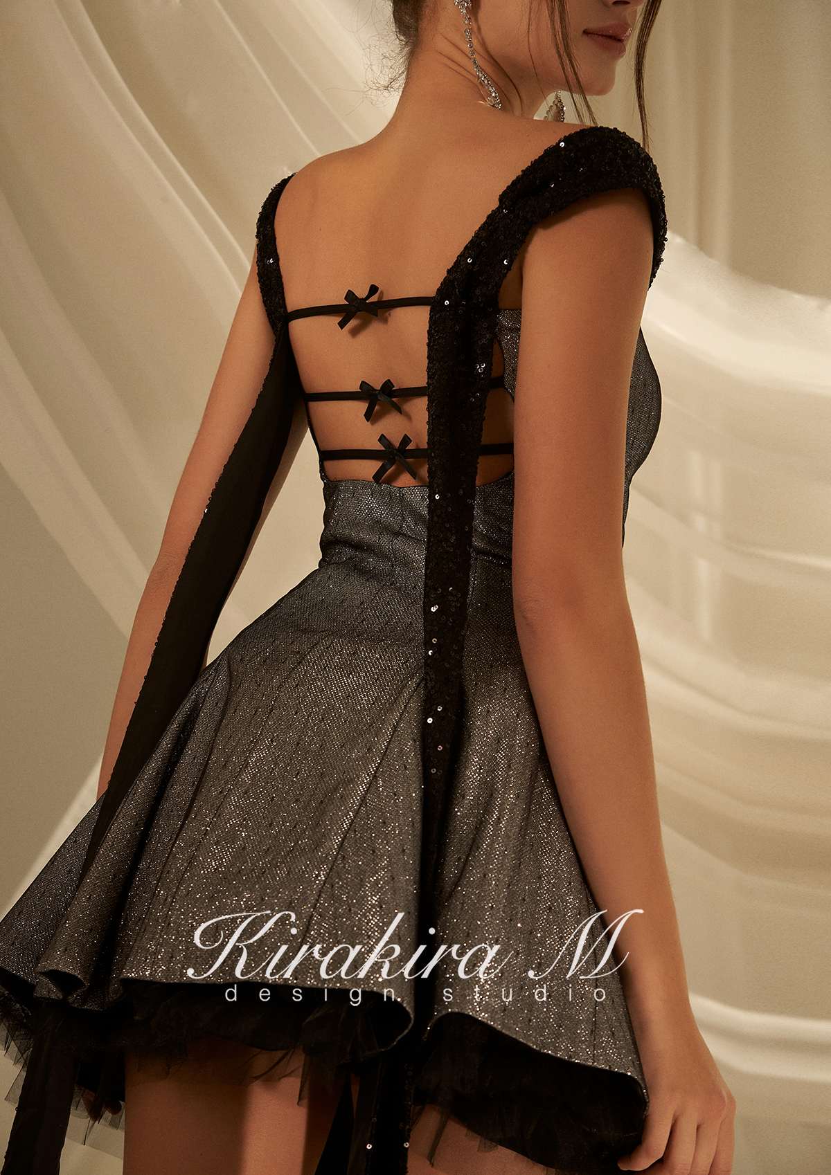 甜美鱼尾亮晶晶轻礼服