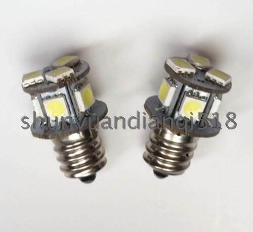 8灯珠E17 E14 E12螺口LED灯泡12V24V螺口机床仪器指示灯led贴片灯