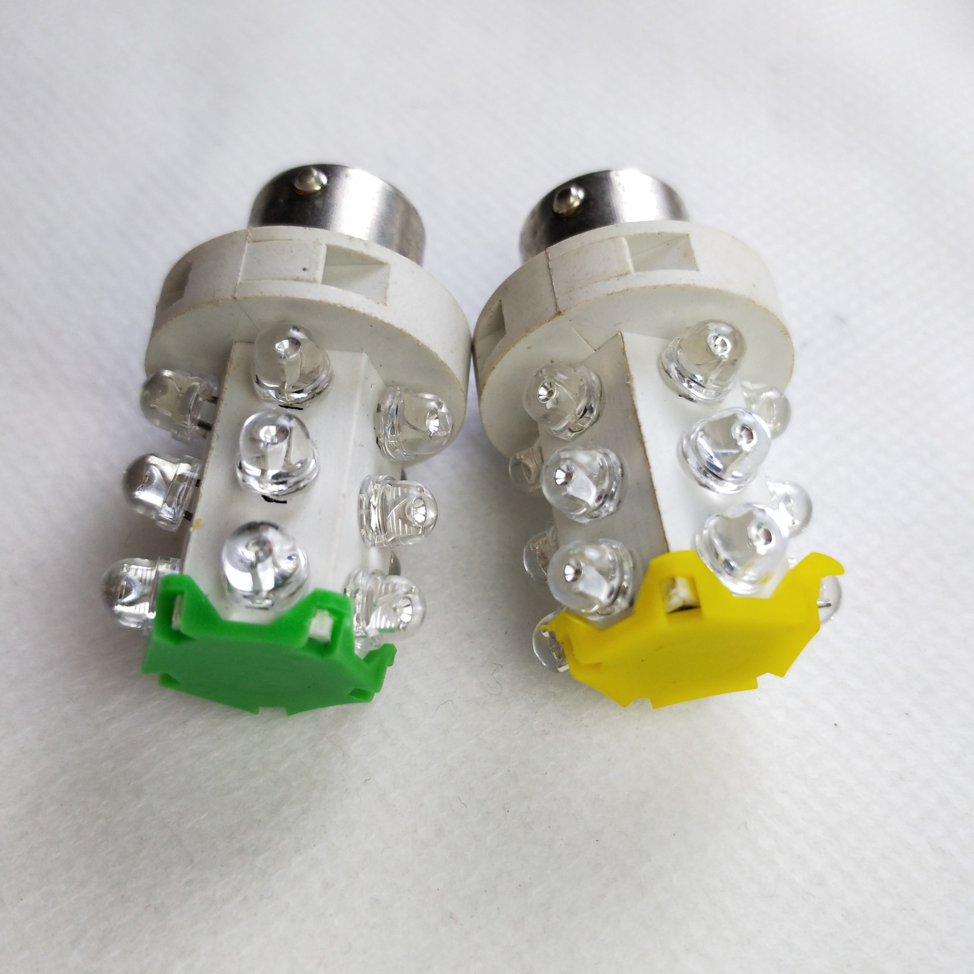 led卡口灯泡b15三色灯指示灯