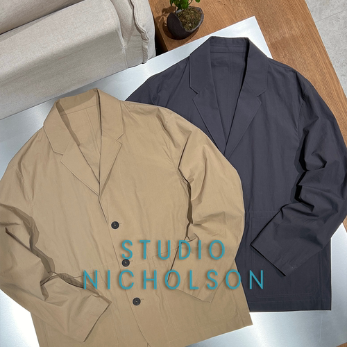 7折 STUDIO NICHOLSON官方授权 REALE 简约夏季棉质轻薄西装外套