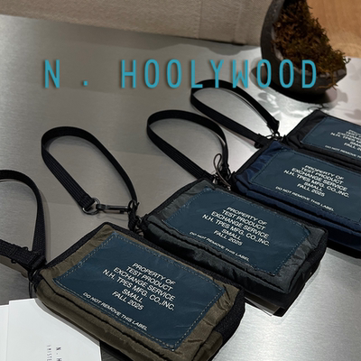 N.HOOLYWOOD EXCHANGE SERVICE军事线日产魔术贴防泼水功能零钱包