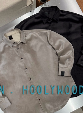 N.HOOLYWOOD授权 COMPILE 25AW日产 两色细灯芯绒翻领衬衫外套