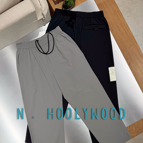 N.HOOLYWOOD授权 26ss EXCHANGE SERVICE 日产 轻薄防泼水休闲裤