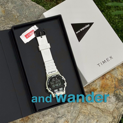 and wander×TIMEX联名款26SS 夜光防水铁人三项户外电子手表