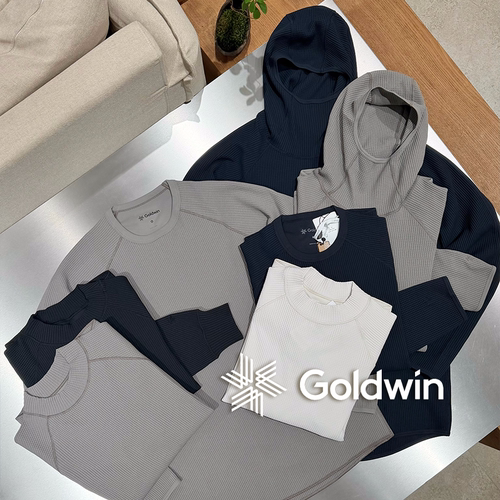 Goldwin26FW SOLOTEX华夫格防晒长袖T恤GL45141/GL45142/GLW45331