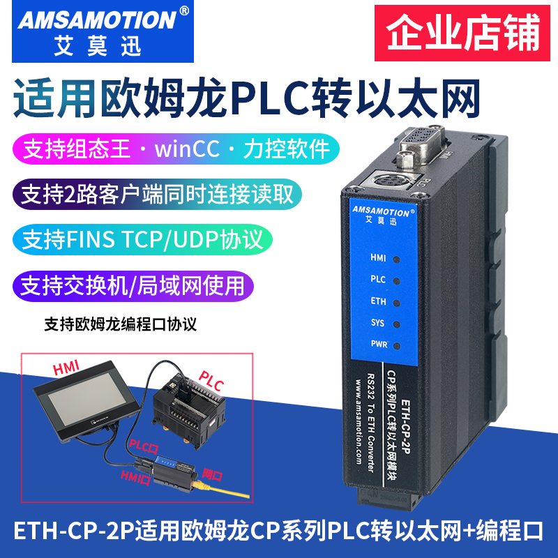 适用欧姆龙CP系列plc转网口模块
