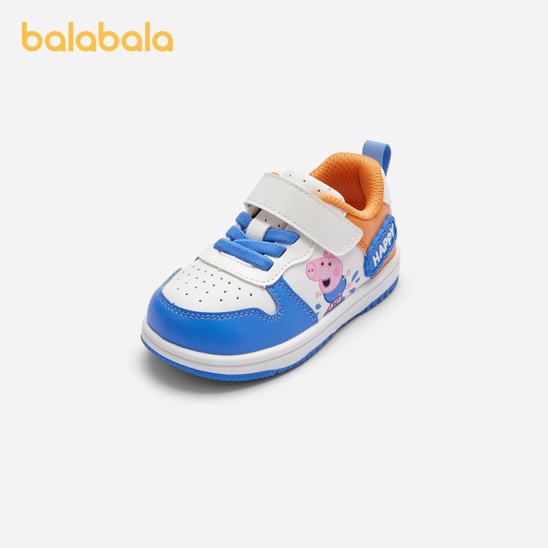 巴拉巴拉童鞋儿童稳步鞋男童春秋萌趣百搭板鞋透气百搭滑板车鞋