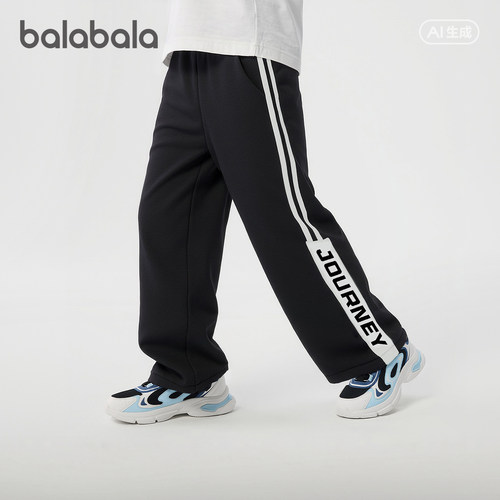 巴拉巴拉balaOne长裤男直筒卫裤