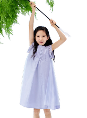 巴拉巴拉连衣裙女童裙子A字伞裙