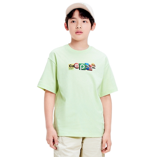 巴拉巴拉童装儿童短袖t恤男童夏装印花打底衫吸湿速干凉感舒适潮