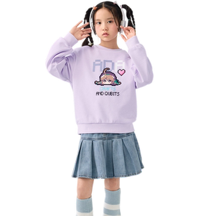 【百工灵IP】巴拉巴拉童装女童长袖卫衣春秋儿童印花上衣