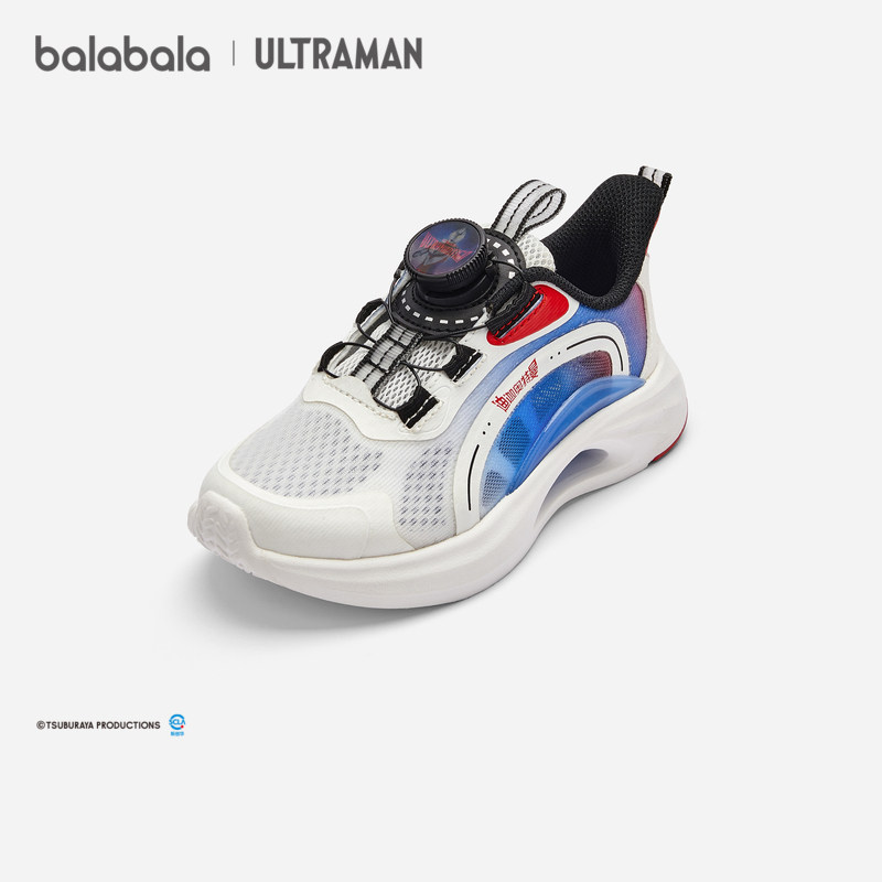 【奥特曼IP】巴拉巴拉童鞋男童运动鞋网鞋鞋秋季鞋轻便旋转扣鞋子