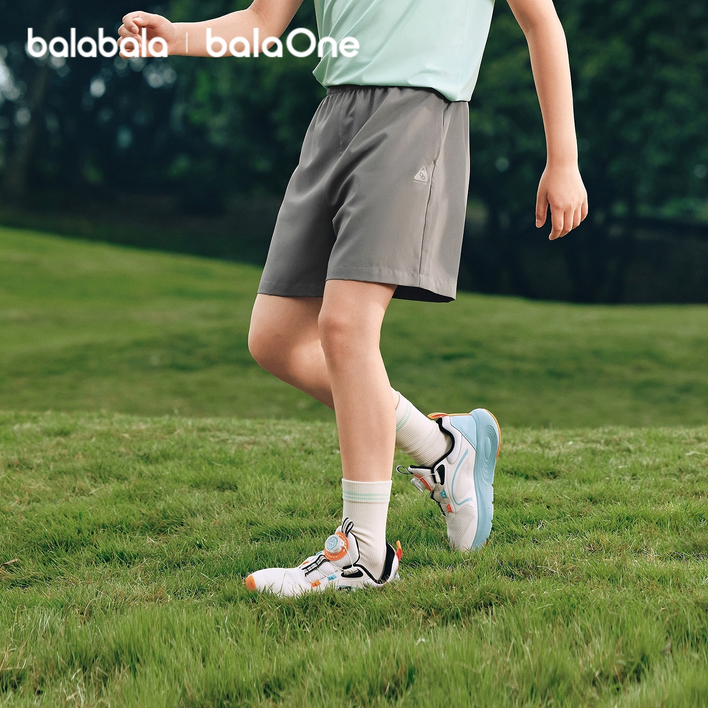 巴拉巴拉童装儿童短裤男童2026夏装薄款女童裤子运动大童速干凉感