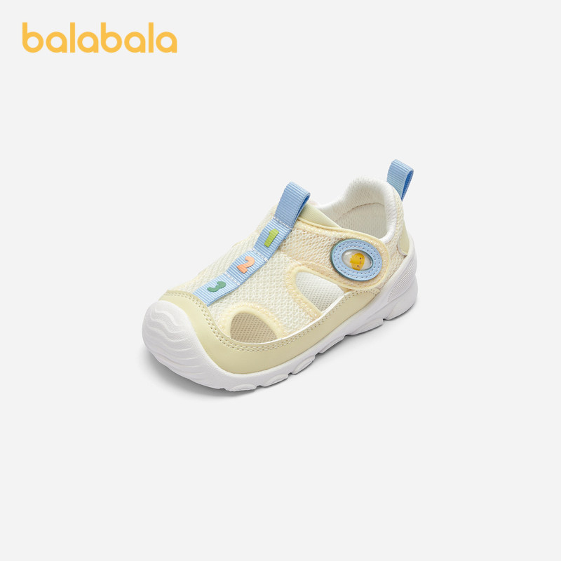 【小鸡球球IP】巴拉巴拉童鞋宝宝女童学步鞋秋季软底防滑婴儿鞋子