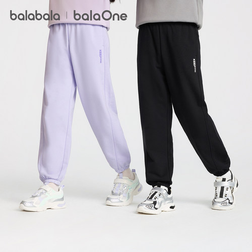 巴拉巴拉balaOne运动裤亲子长裤