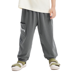 巴拉巴拉童装宝宝长裤男童宽松萝卜裤灯芯绒2025秋装新款小童裤子