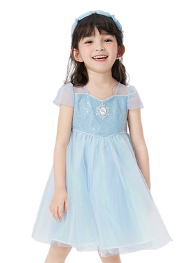 巴拉巴拉连衣裙女童裙子纯棉文艺