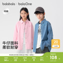 春装 巴拉巴拉童装 女童男童2026新款 衬衫 牛仔上衣纯棉舒适 儿童长袖