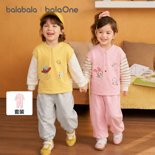 巴拉巴拉balaOne套装基础百搭服