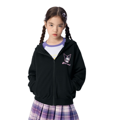 【三丽欧IP】巴拉巴拉童装儿童外套女童春秋开衫连帽上衣甜美中童