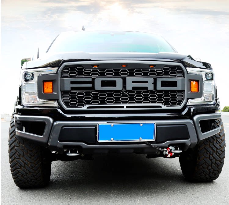 17-19款猛禽原厂前杠前脸套件f150改大包围保险杠原车配件