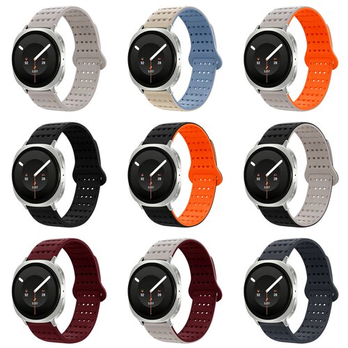 三星watch9/8通用手表带磁吸硅胶