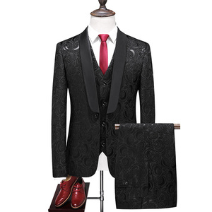 常年供货男修身结婚休闲西服三件套礼服外套支架黑色A86600*P285图片