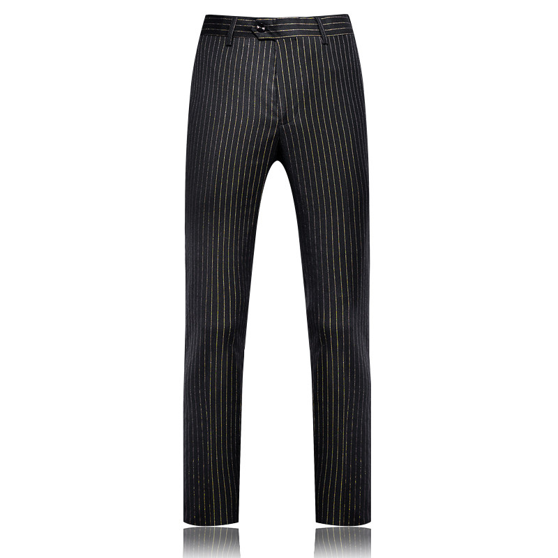 【白底】商务修身休闲西裤直筒正装西服男士裤子U9025*P95图片