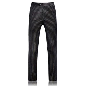 【白底】商务修身休闲西裤直筒正装西服男士裤子U9025*P95图片