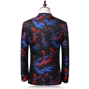 外单常年供货修身韩版休闲结婚花西礼服男两件套86500-2*P335图片