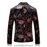 【白底】常年供货款男新款修身韩版休闲单西服礼服外套6001*P225，男装西服，星座103C（原1616-1）