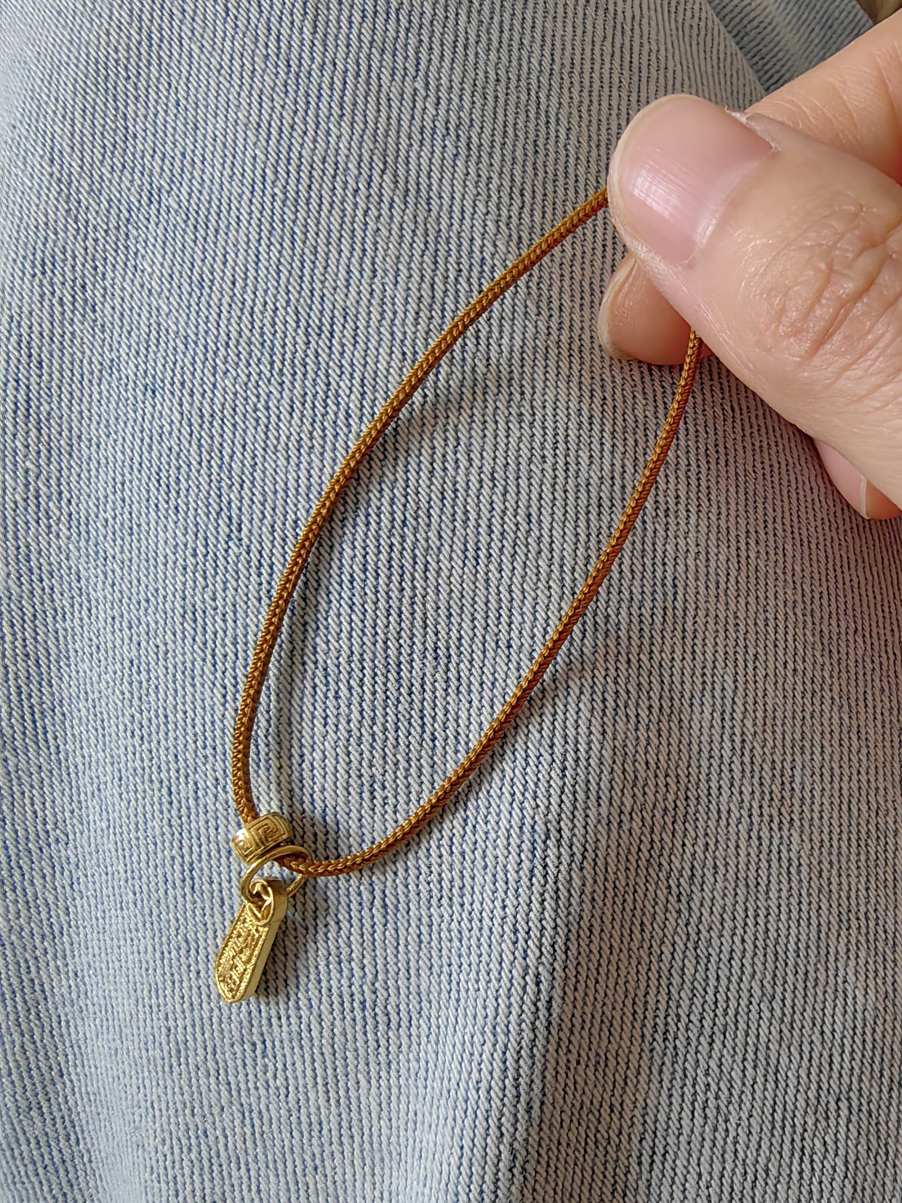 进阶版极细8股编简约手绳可串小金珠盘缠各种金饰品百搭粗约1.1mm