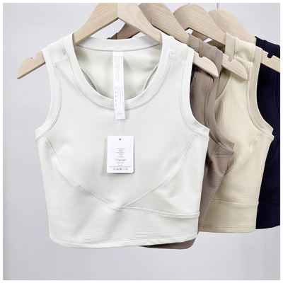 原厂同款固定胸垫瑜伽背心