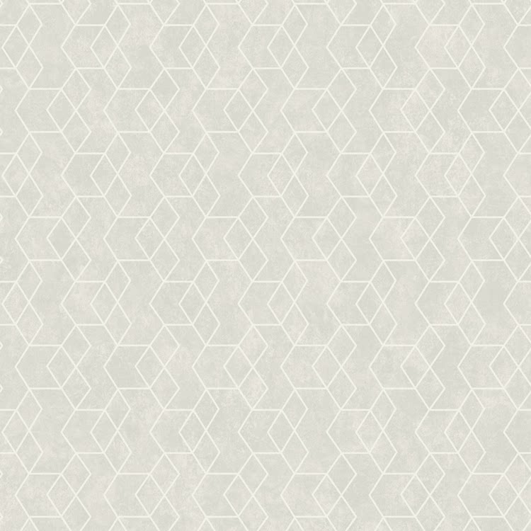 艾嘉无纺布北欧简约现代立体几何格子方块墙纸客厅书房背景墙壁纸