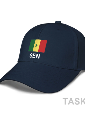 塞内加尔Senegal足球队棒球太阳帽鸭舌帽男女防晒休闲帽子设 无界